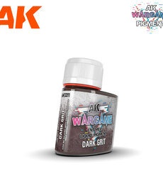 AK Interactive AK1211 Wargames Enamel Liquid Pigment: Dark Grit (35ml)