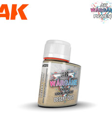 AK Interactive AK1215 Wargames Enamel Liquid Pigment: Desert Dust (35ml)