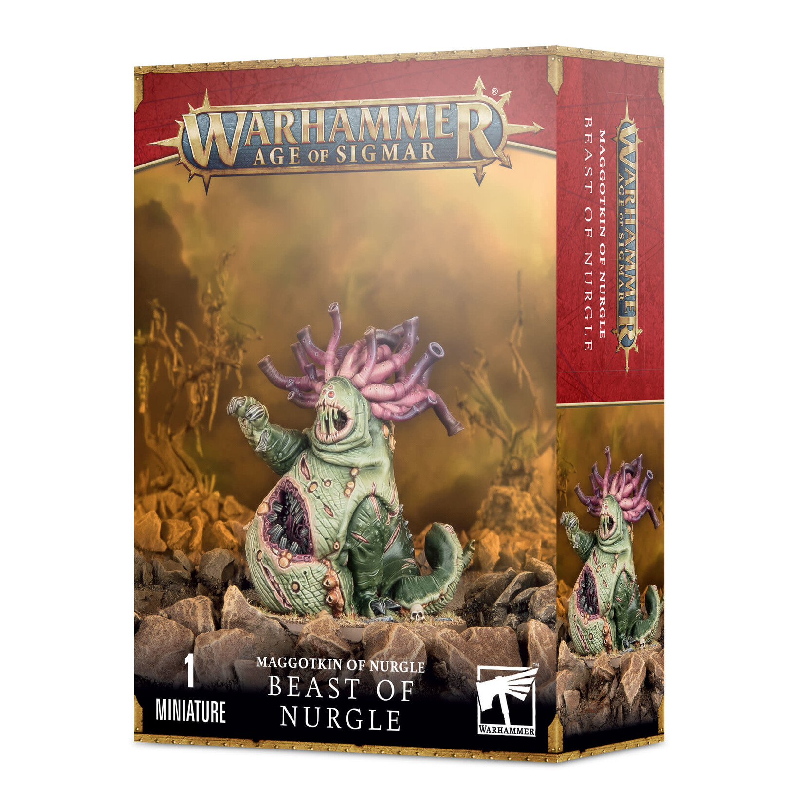 Age of Sigmar Age of Sigmar: Chaos Daemons: Maggotkin Of Nurgle: Beast of Nurgle