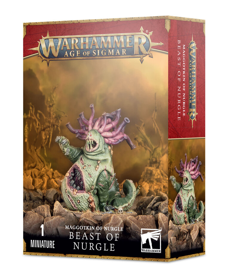 Age of Sigmar Age of Sigmar: Chaos Daemons: Maggotkin Of Nurgle: Beast of Nurgle