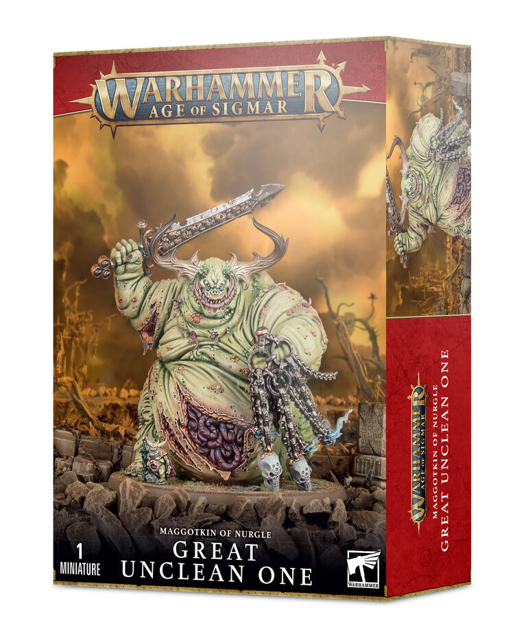 Age of Sigmar Age of Sigmar: Chaos Daemons: Maggotkin Of Nurgle: Great Unclean One
