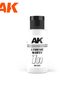 AK Interactive AK1501 Dual Exo 1A Extreme White 60ml