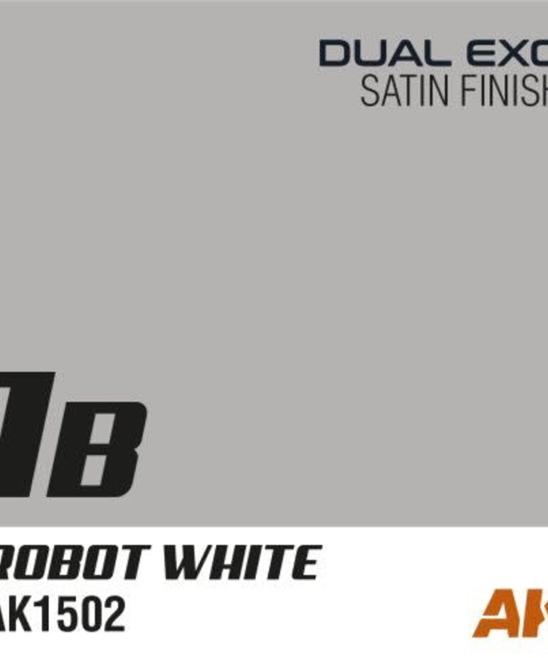 AK Interactive AK1502 Dual Exo 1B Robot White 60ml