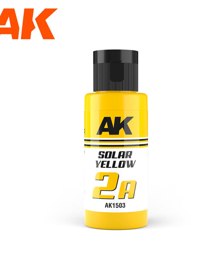 AK Interactive AK1503 Dual Exo 2A Solar Yellow 60ml