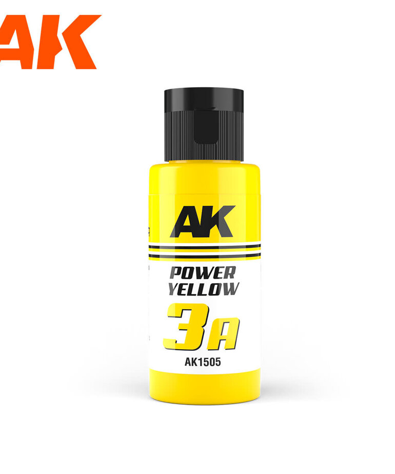 AK Interactive AK1505 Dual Exo 3A Power Yellow 60ml