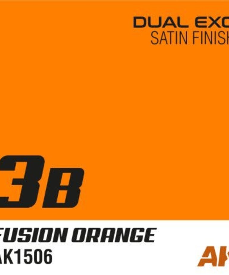 AK Interactive AK1506 Dual Exo 3B Fusion Orange 60ml