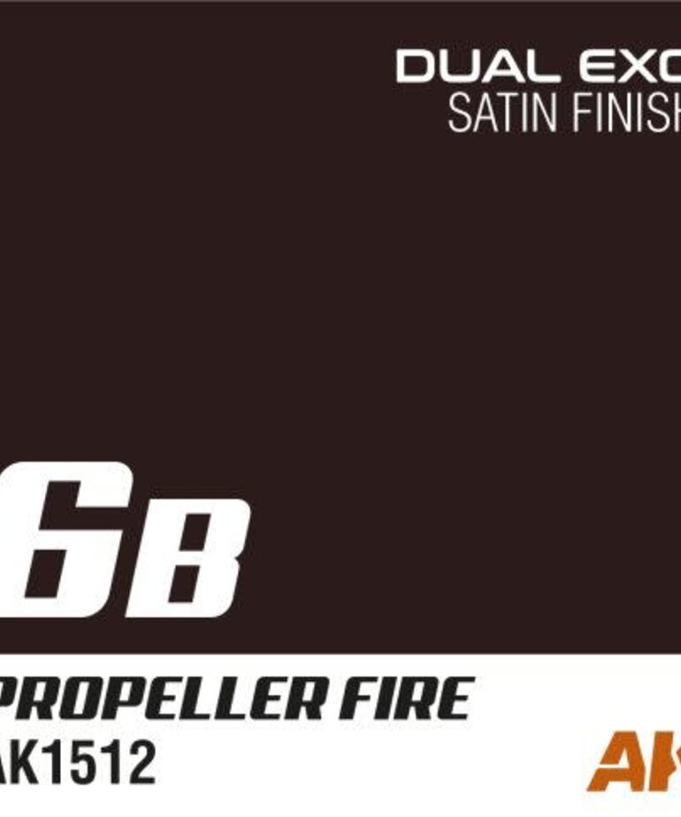 AK Interactive AK1512 Dual Exo 6B Propeller Fire 60ml