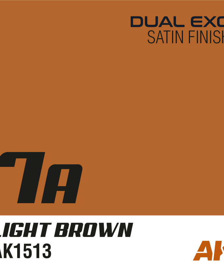 AK Interactive AK1513 Dual Exo 7A Light Brown 60ml