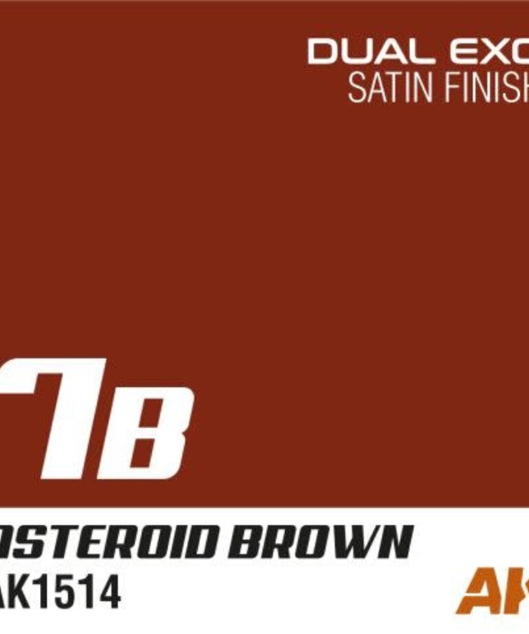 AK Interactive AK1514 Dual Exo 7B Asteroid Brown 60ml