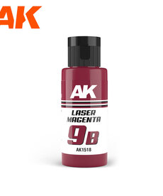 AK Interactive AK1518 Dual Exo 9B Laser Magenta 60ml