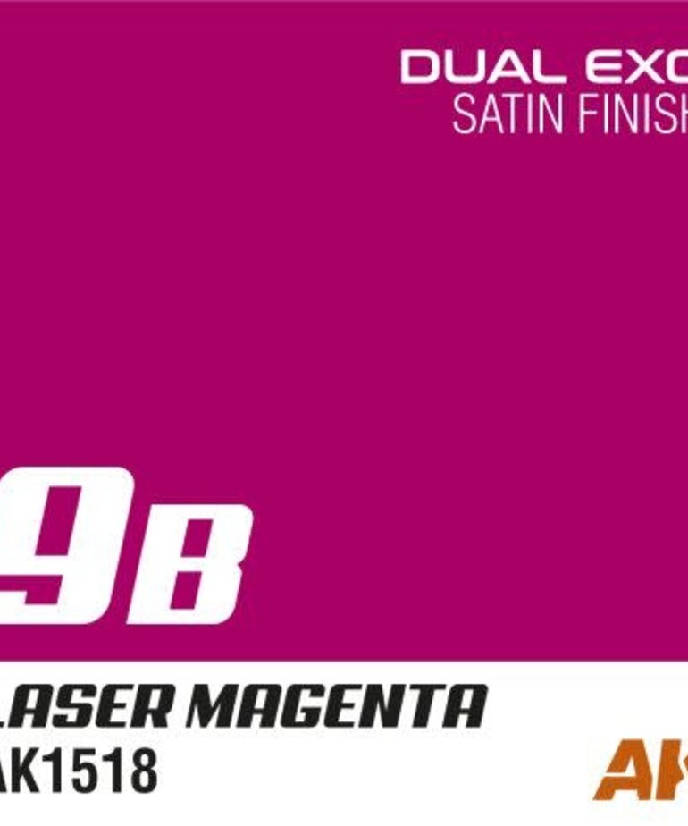 AK Interactive AK1518 Dual Exo 9B Laser Magenta 60ml