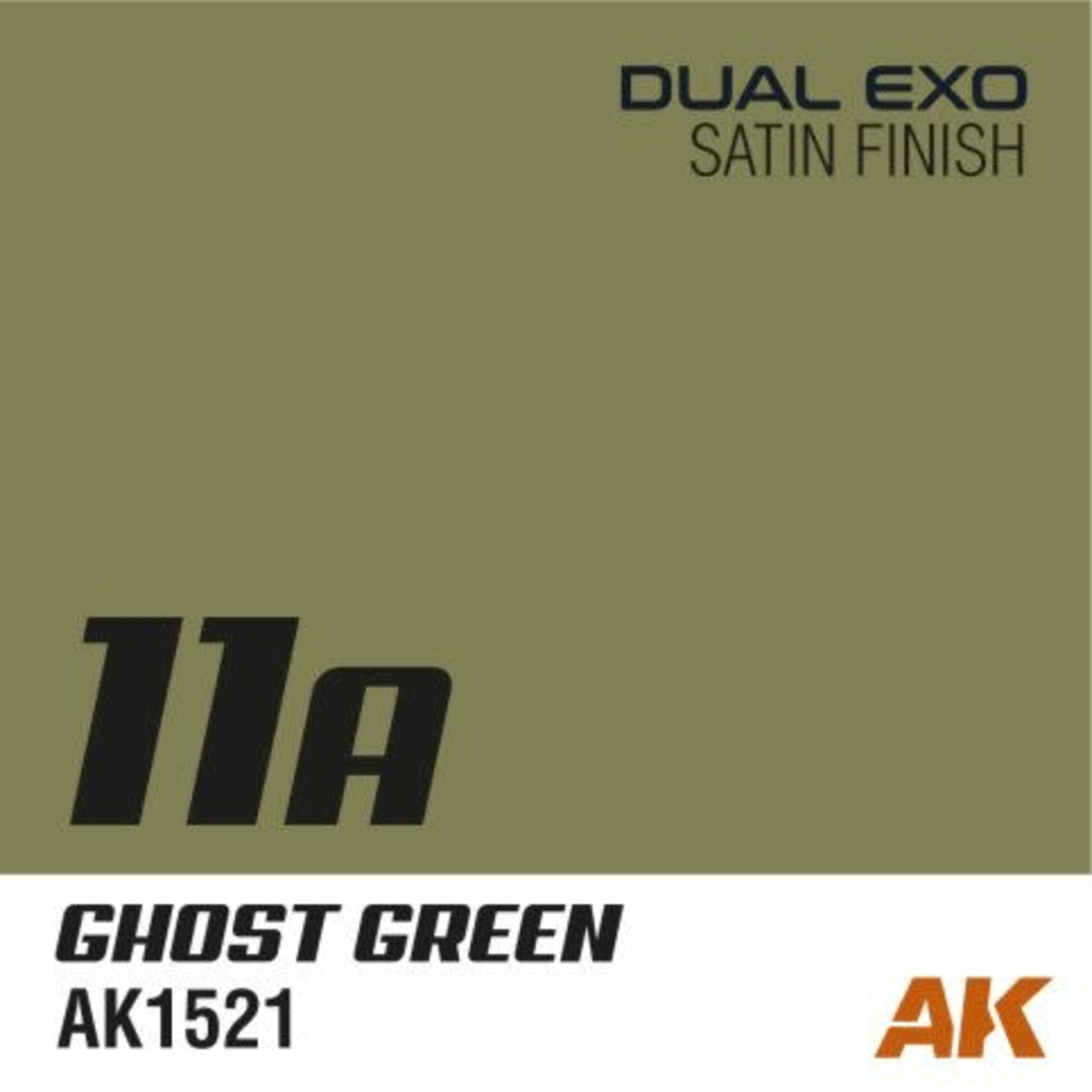 AK Interactive AK1521 Dual Exo 11A Ghost Green 60ml