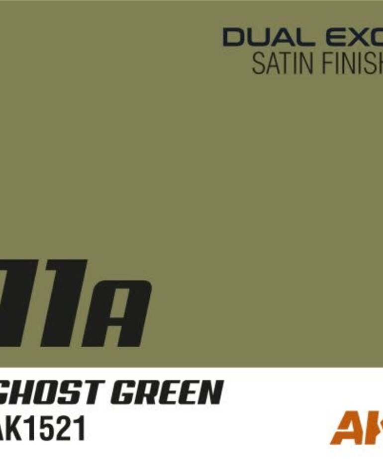 AK Interactive AK1521 Dual Exo 11A Ghost Green 60ml