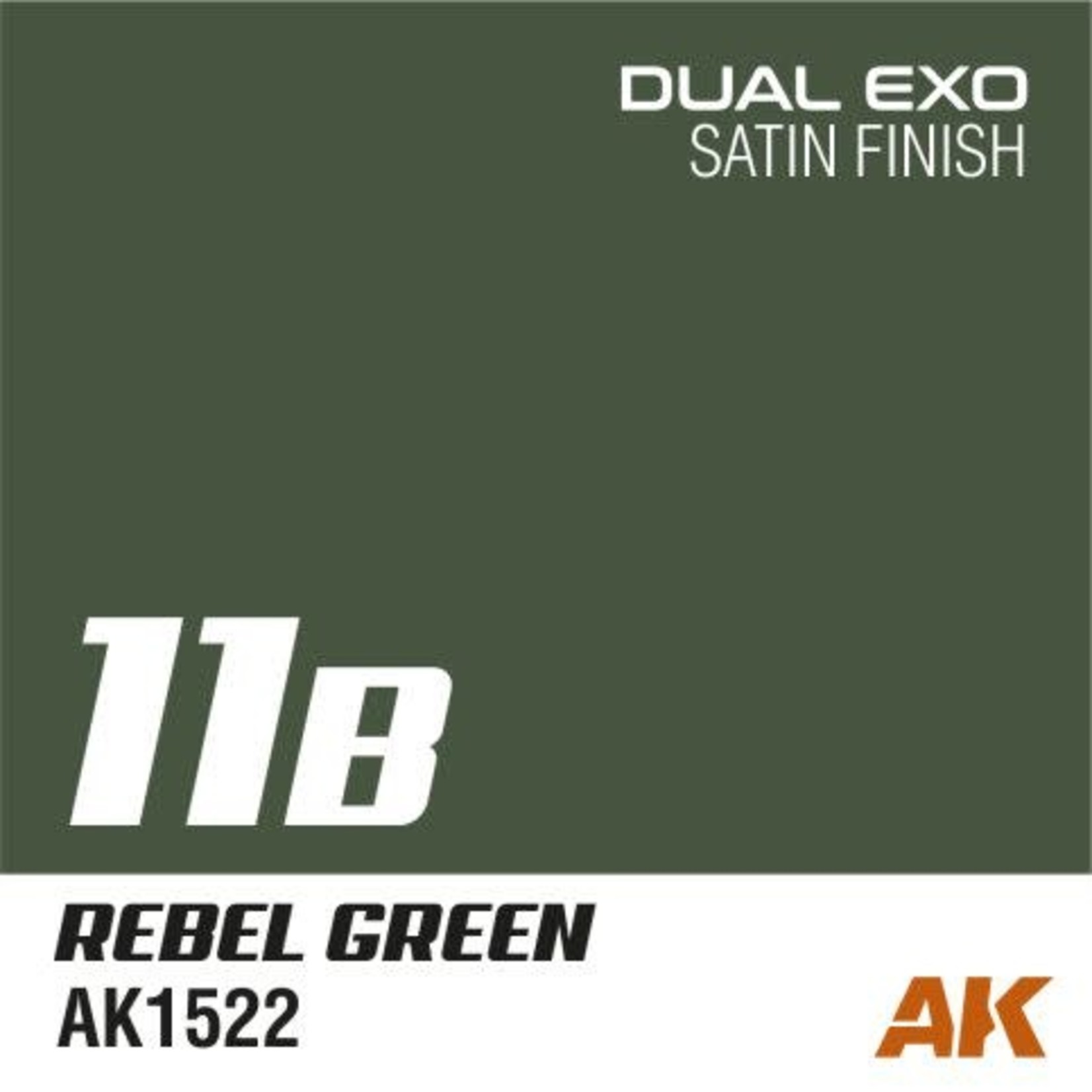 AK Interactive AK1522 Dual Exo 11B Rebel Green 60ml