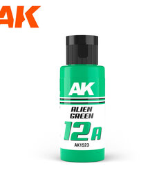 AK Interactive AK1523 Dual Exo 12A Alien Green 60ml