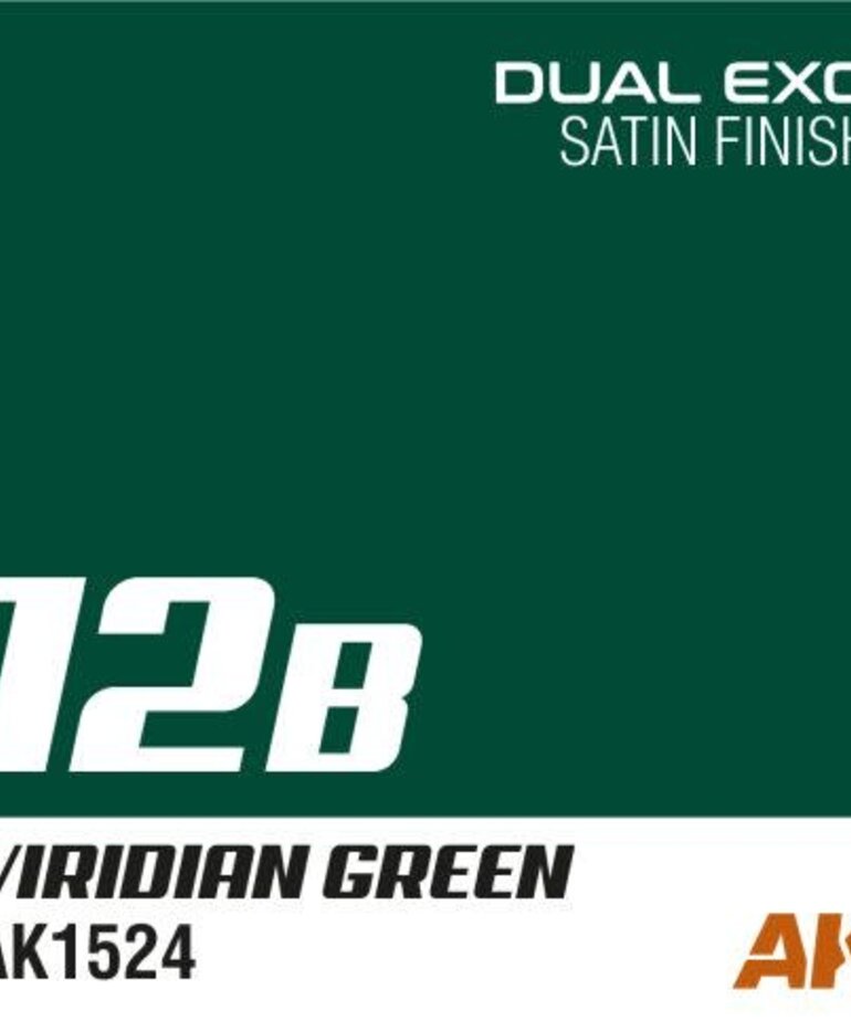 AK Interactive AK1524 Dual Exo 12B Viridian Green 60ml