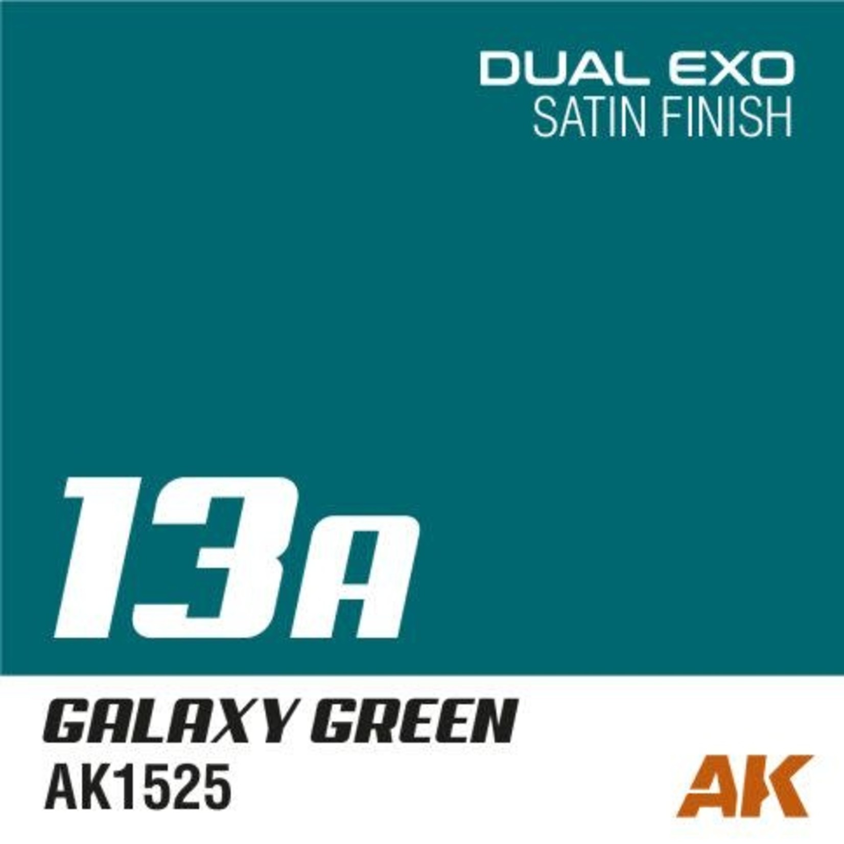 AK Interactive AK1525 Dual Exo 13A Galaxy Green 60ml