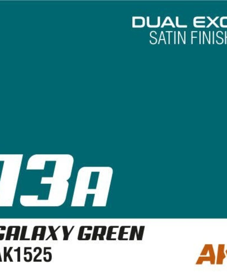 AK Interactive AK1525 Dual Exo 13A Galaxy Green 60ml