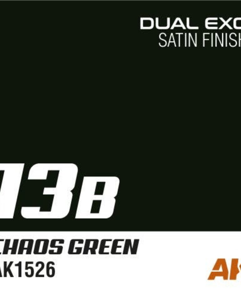AK Interactive AK1526 Dual Exo 13B Chaos Green 60ml