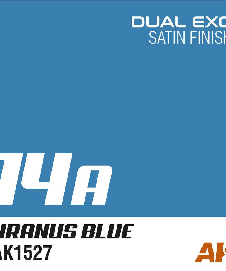 AK Interactive AK1527 Dual Exo 14A Uranus Blue 60ml