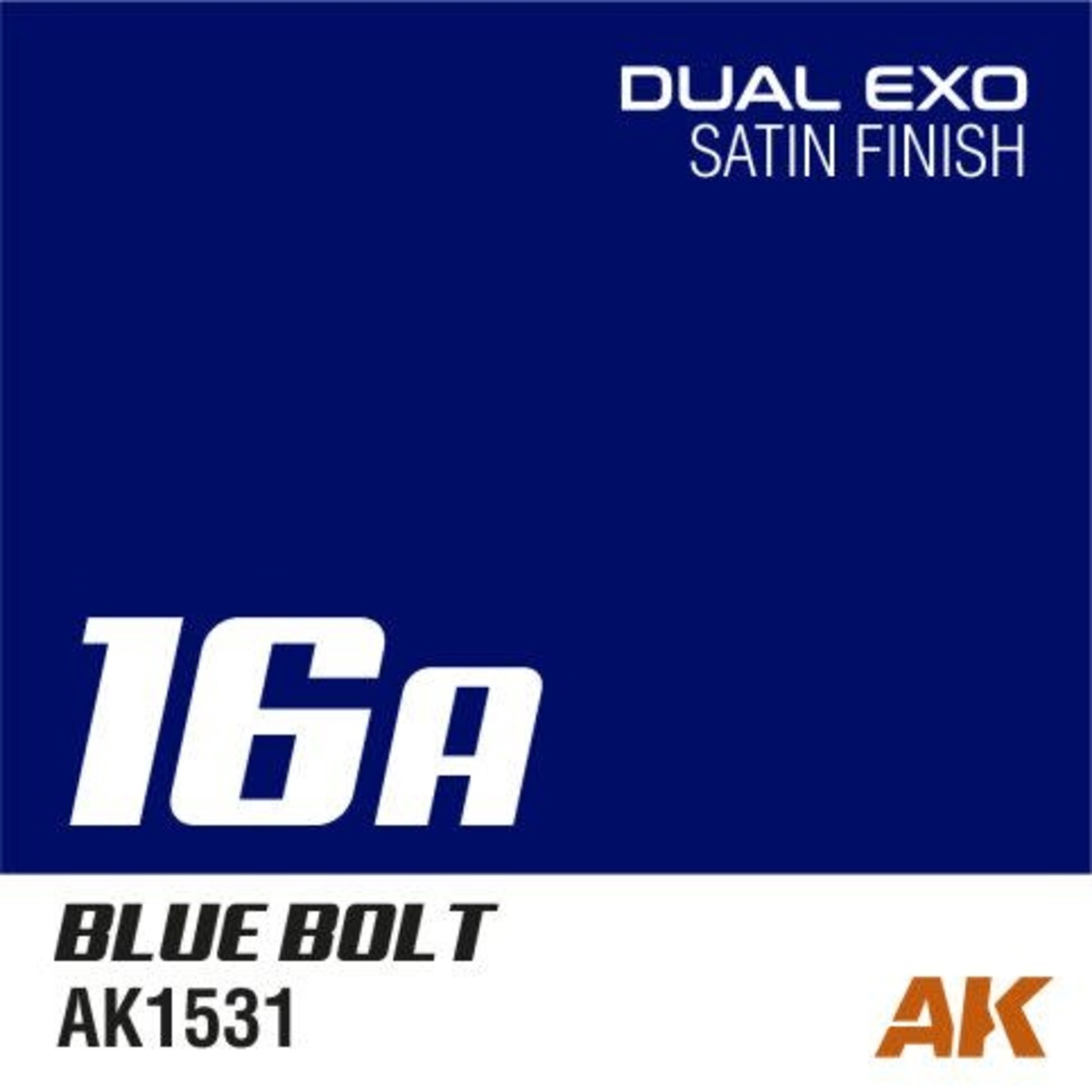 AK Interactive AK1531 Dual Exo 16A Blue Bolt 60ml