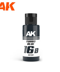 AK Interactive AK1532 Dual Exo 16B Turbo Blue 60ml