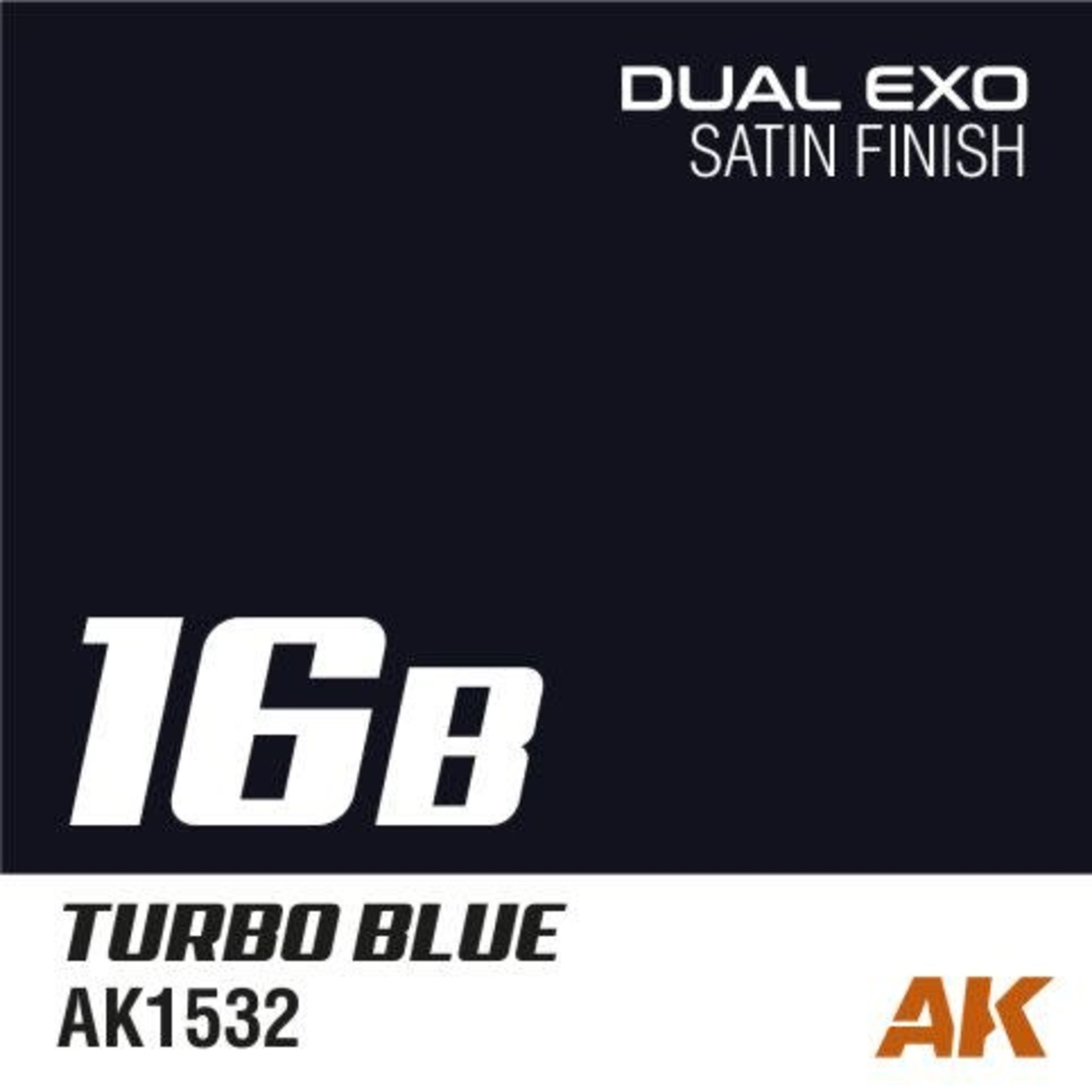 AK Interactive AK1532 Dual Exo 16B Turbo Blue 60ml