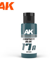 AK Interactive AK1533 Dual Exo 17A Graphite Blue 60ml