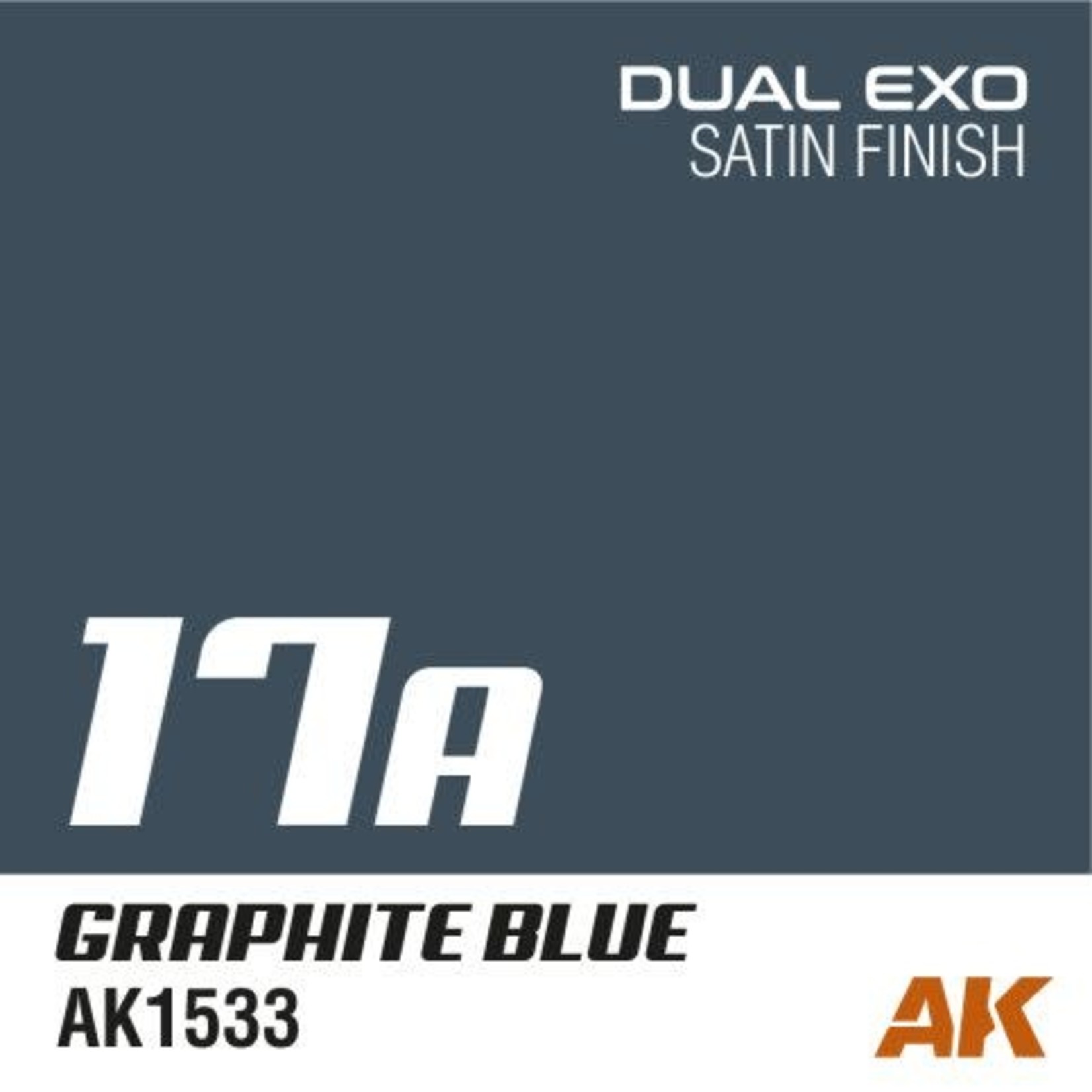 AK Interactive AK1533 Dual Exo 17A Graphite Blue 60ml