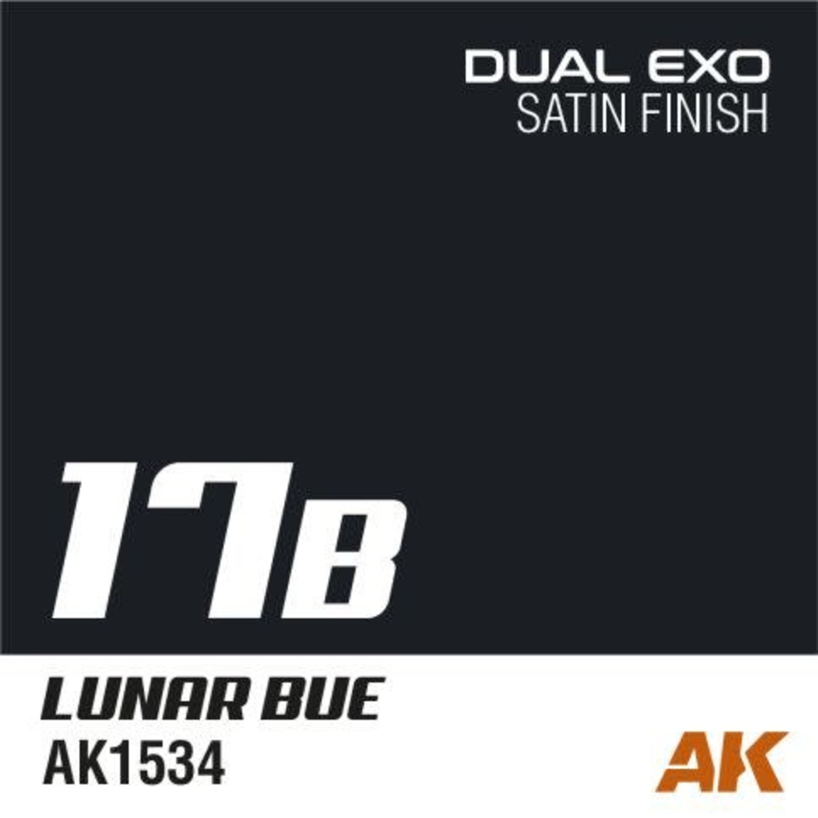 AK Interactive AK1534 Dual Exo 17B Graphite Blue 60ml