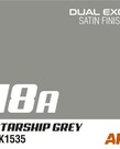AK Interactive AK1535 Dual Exo 18A Starship Grey 60ml