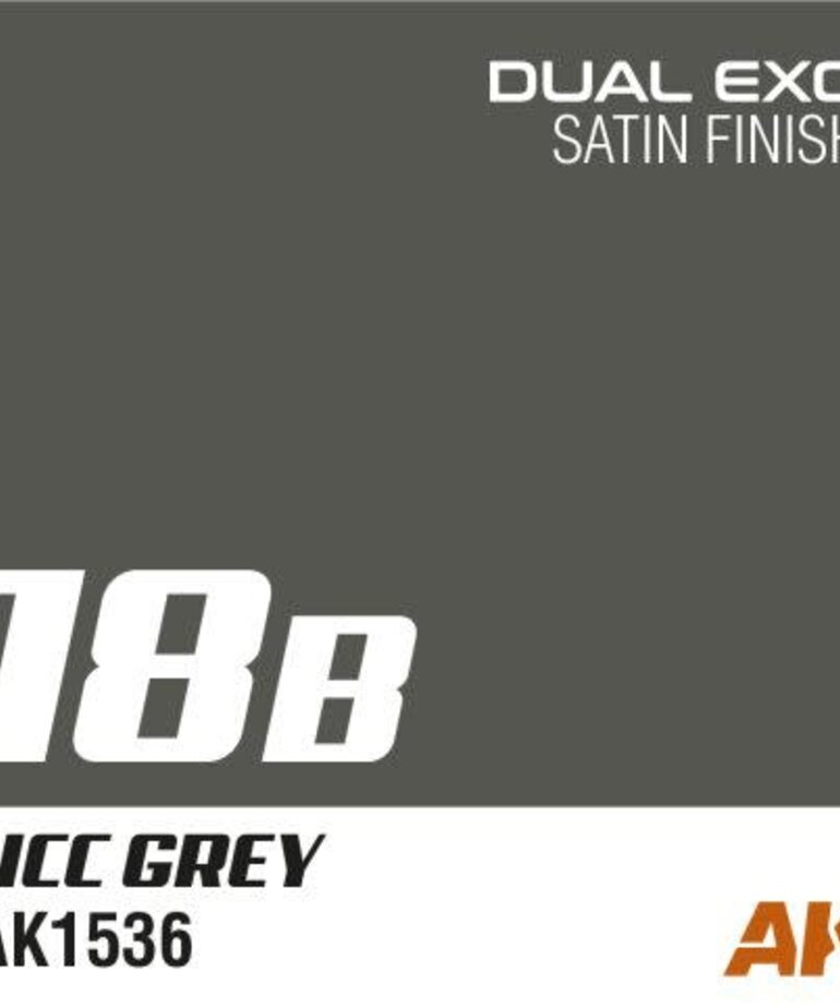 AK Interactive AK1536 Dual Exo 18B NCC Grey 60ml