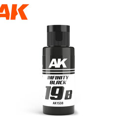 AK Interactive AK1538 Dual Exo 19B Infinity Black 60ml