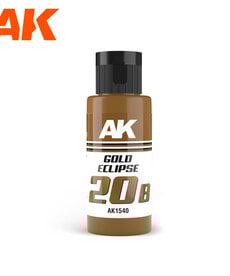 AK Interactive AK1540 Dual Exo 20B Gold Eclipse 60ml