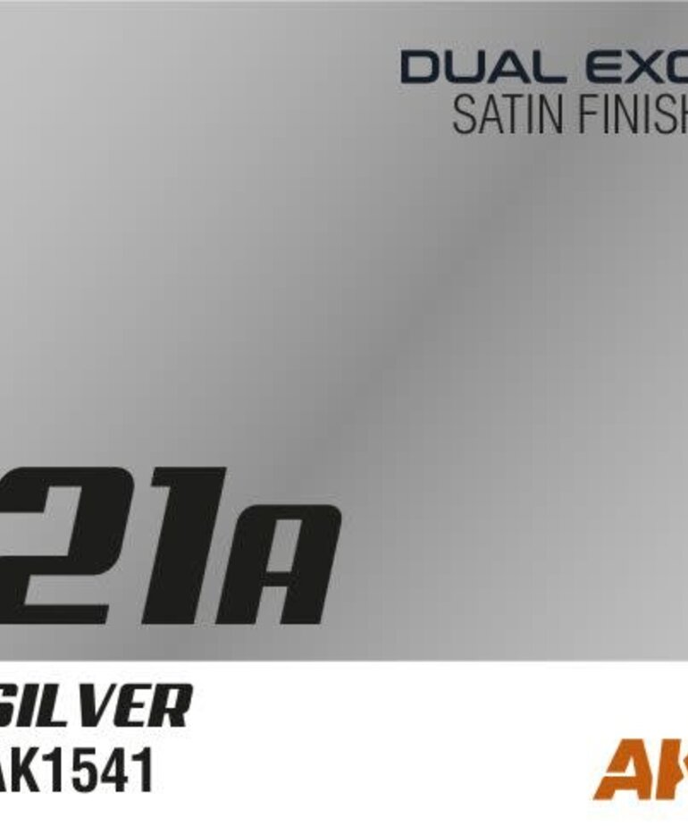 AK Interactive AK1541 Dual Exo 21A Silver 60ml