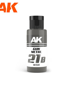 AK Interactive AK1542 Dual Exo 21B Gun Metal 60ml