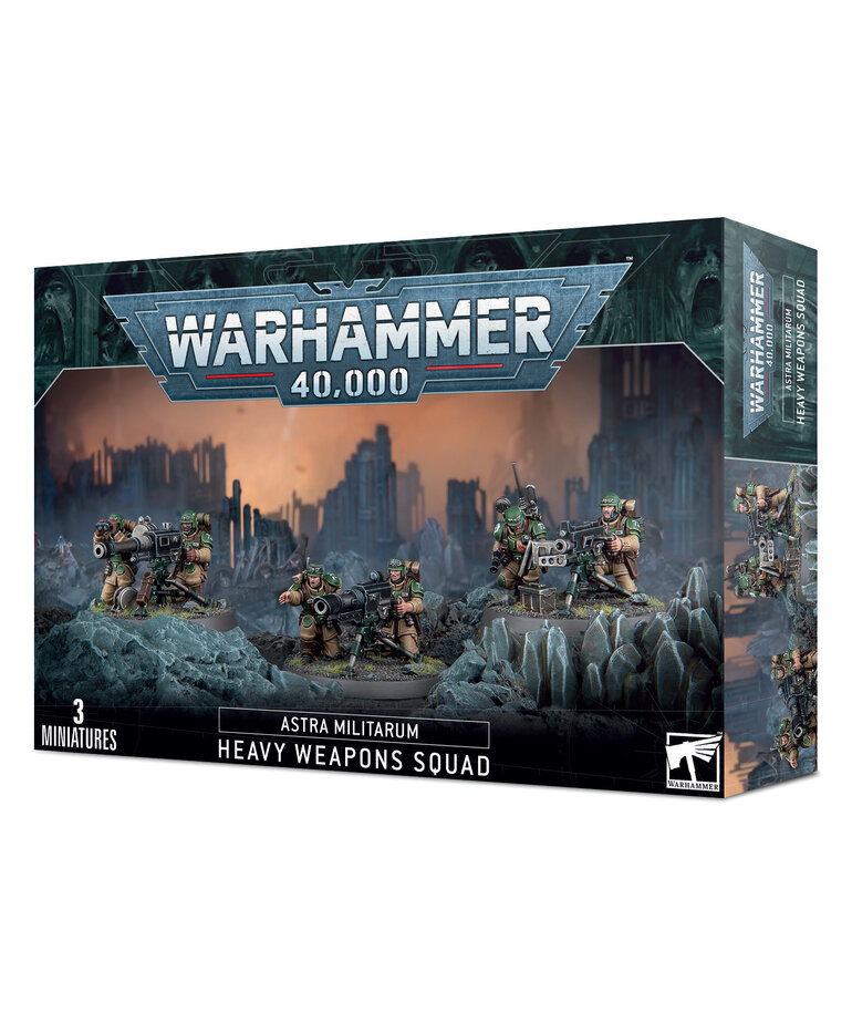Warhammer 40k Warhammer 40k: Astra Militarum: Cadian Heavy Weapons Squad