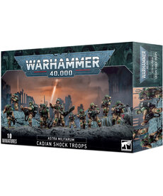 Warhammer 40k Warhammer 40k: Astra Militarum: Cadian Shock Troops (New)