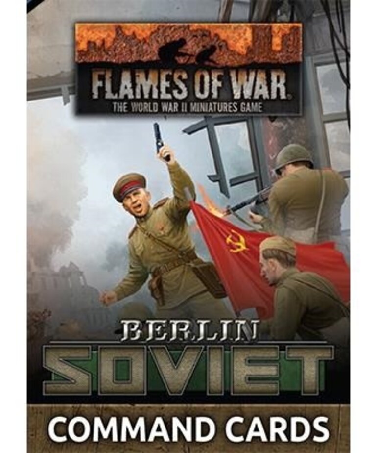 Flames of War Flames of War: Soviet: Berlin Command Cards