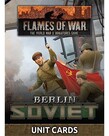 Flames of War Flames of War: Soviet: Berlin Unit Cards