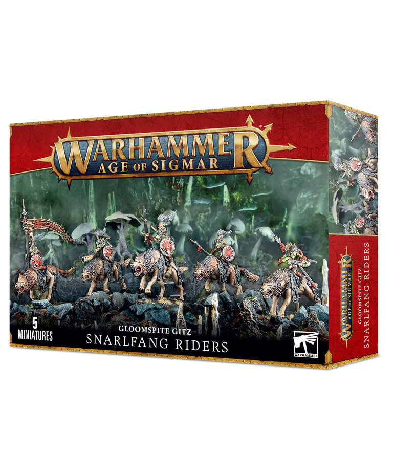 Age of Sigmar Age of Sigmar: Gloomspite Gitz: Snarlfang Riders