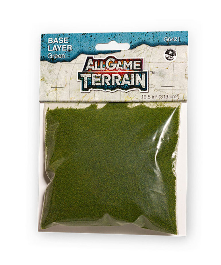 Woodland Scenics All Game Terrain G6421 Base Layer Green (19.5 in3)