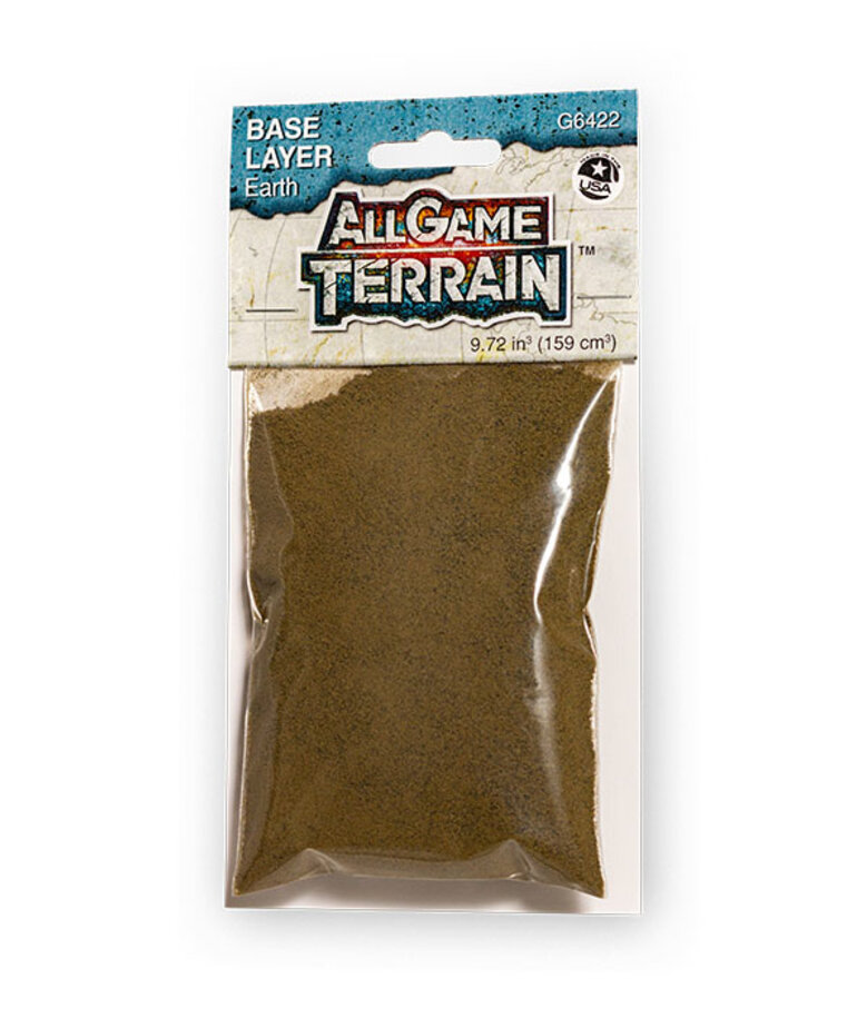 Woodland Scenics All Game Terrain G6422 Base Layer Earth (9.72 in3)