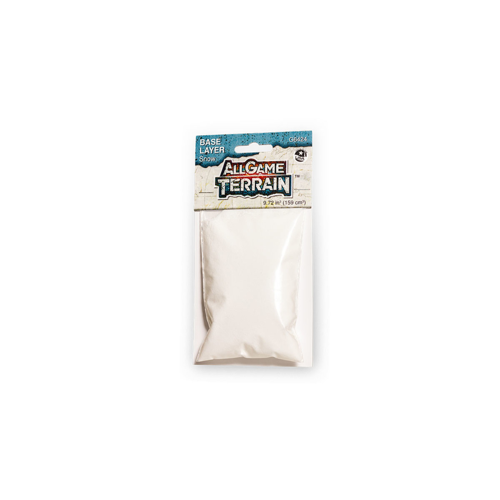 Woodland Scenics All Game Terrain G6424 Base Layer Snow (9.72 in3)