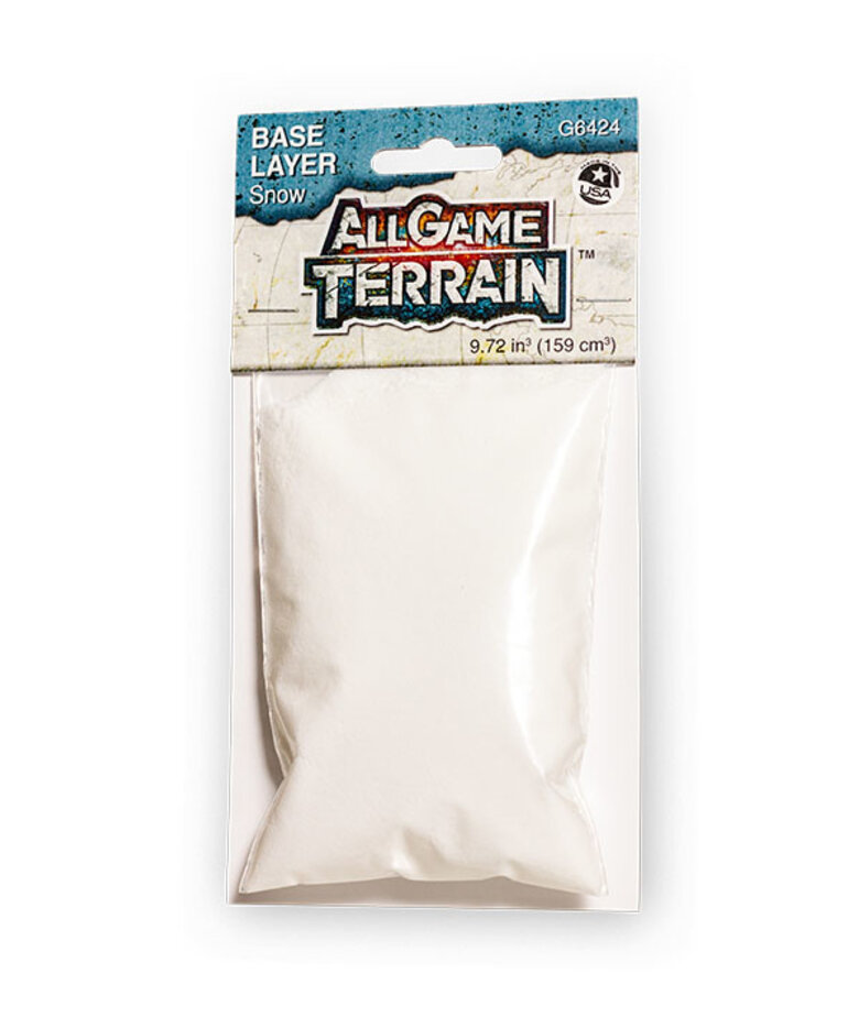 Woodland Scenics All Game Terrain G6424 Base Layer Snow (9.72 in3)