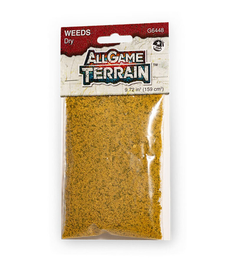 Woodland Scenics All Game Terrain G6448 Weeds Dry (9.72 in3)