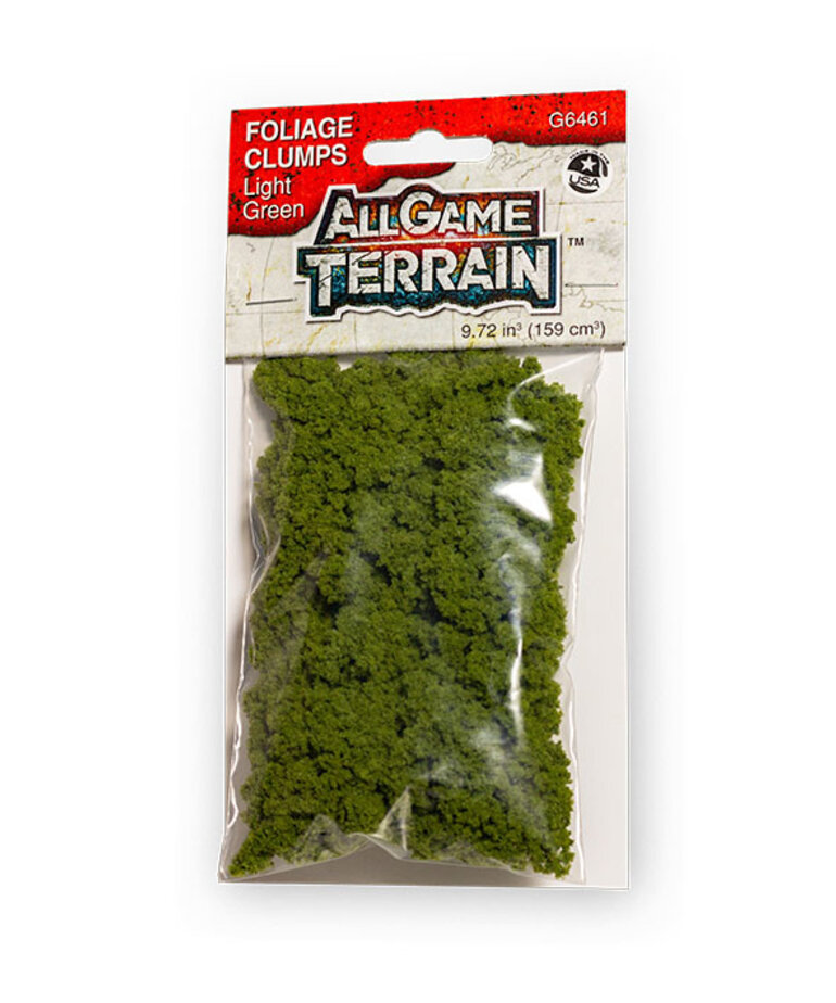Woodland Scenics All Game Terrain G6461 Foliage Clumps Light Green (9.72 in3)
