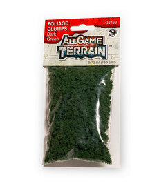 Woodland Scenics All Game Terrain G6463 Foliage Clumps Dark Green (9.72 in3) Woodland Scenics All Game Terrain G6463 Foliage Clumps Dark Green (9.72 in3)