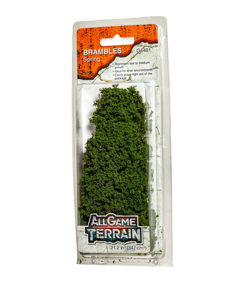 Woodland Scenics All Game Terrain G6481 Brambles Spring (19 in3)
