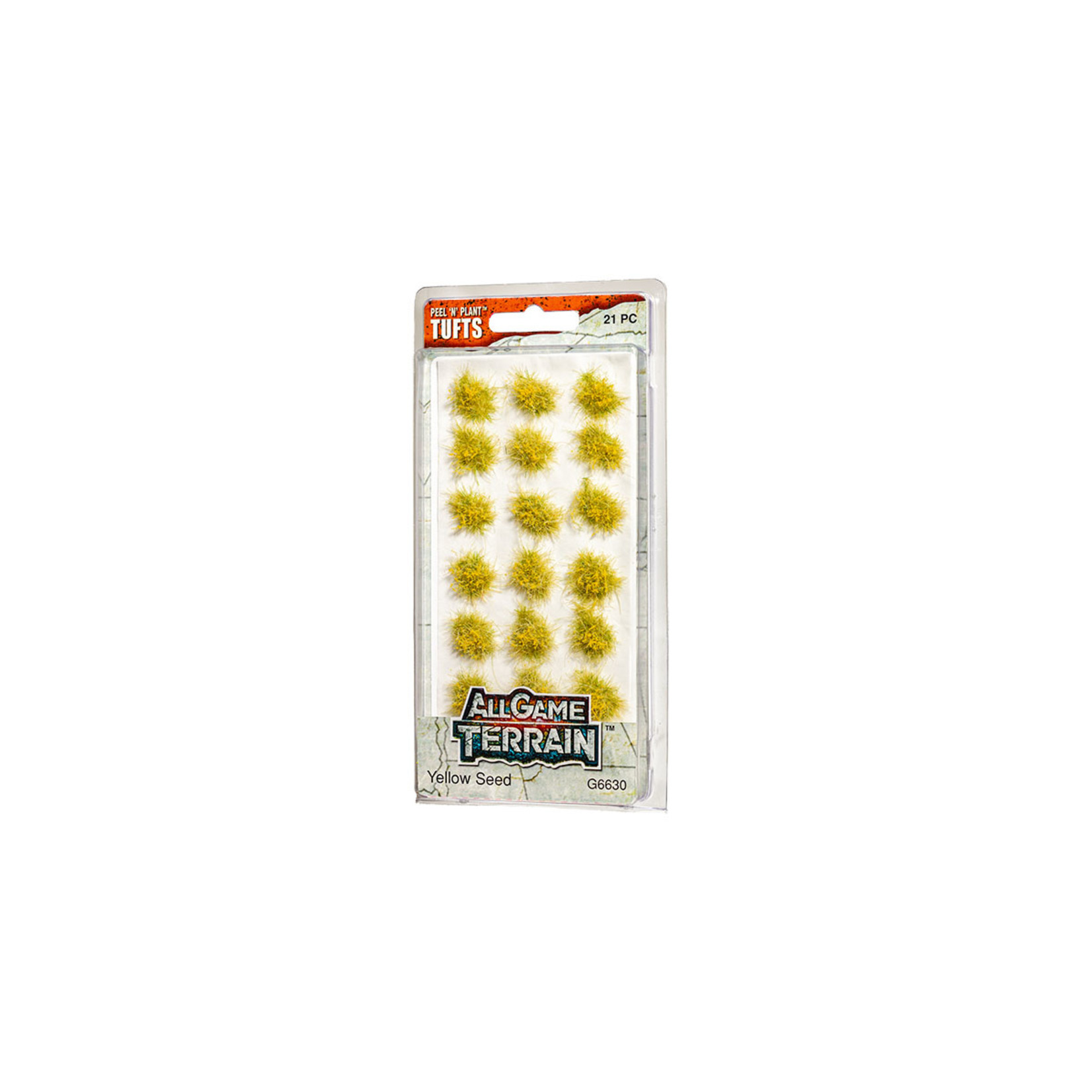 Woodland Scenics All Game Terrain G6630 Peel 'N' Plant Tufts Yellow Seed (21)